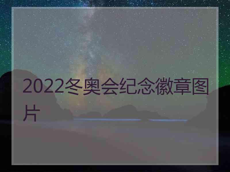 2022冬奥会纪念徽章图片 2022冬奥会纪念徽章图片