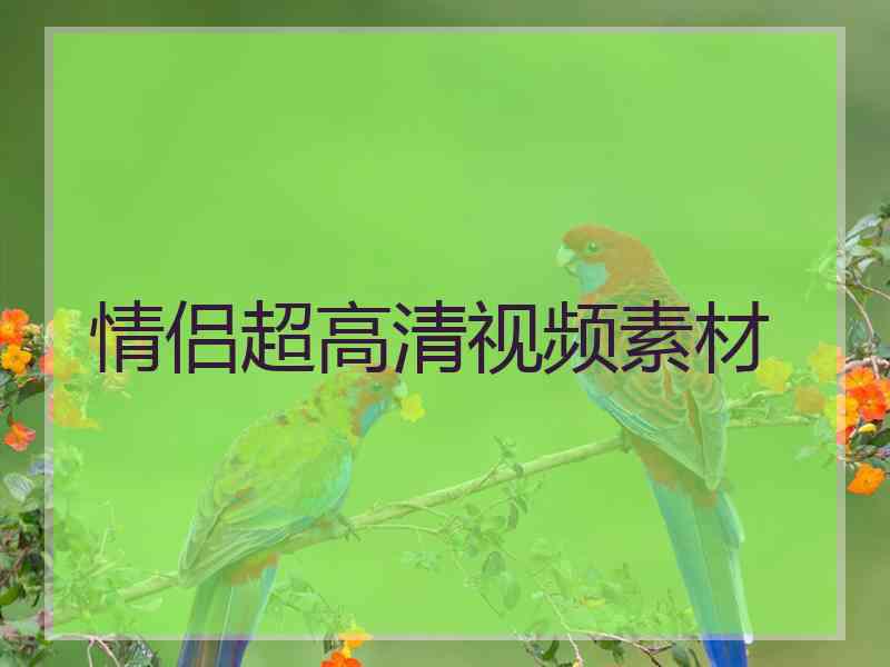 情侣超高清视频素材 情侣超高清视频素材