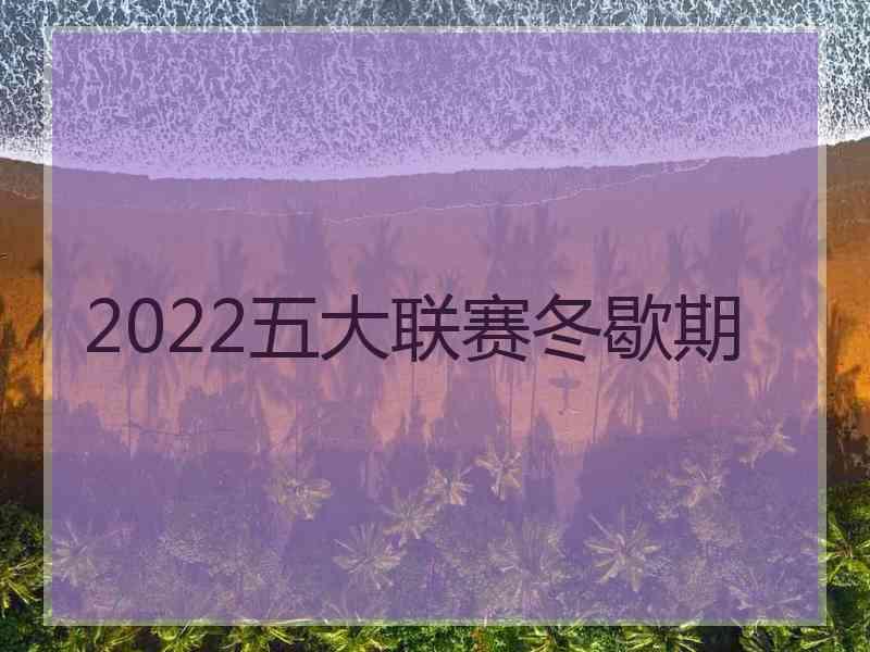 2022五大联赛冬歇期 2022五大联赛冬歇期