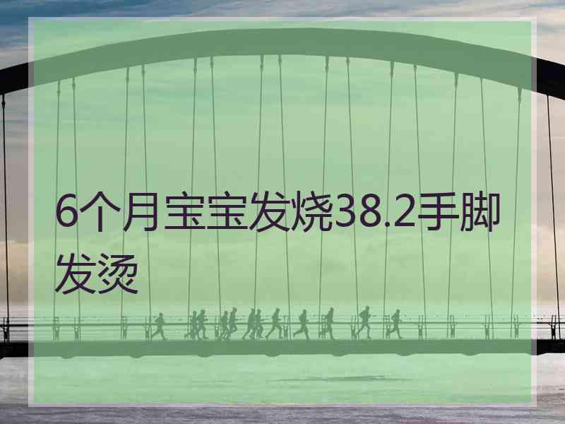 6个月宝宝发烧38.2手脚发烫