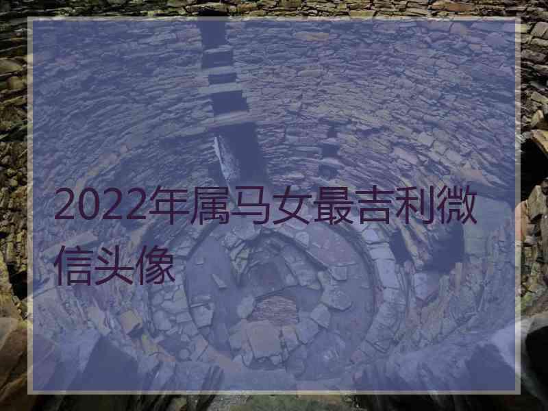 2022年属马女最吉利微信头像