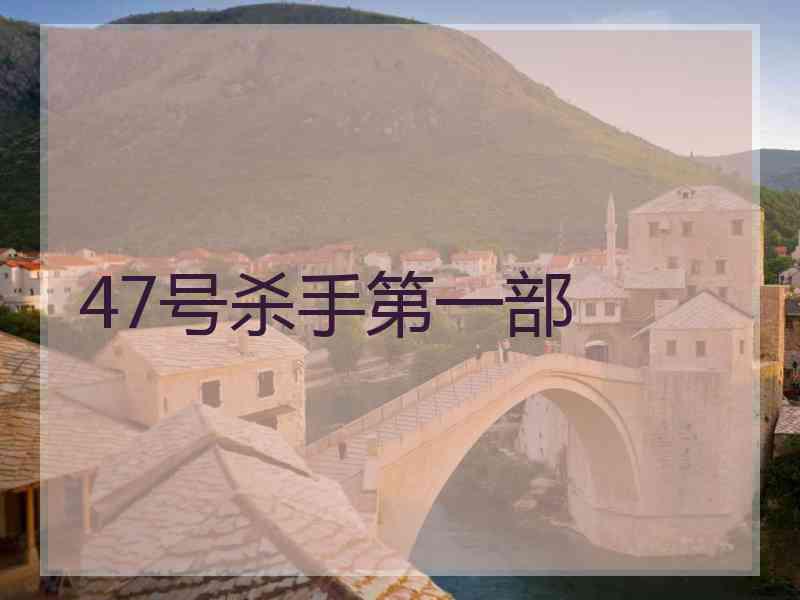 47号杀手第一部