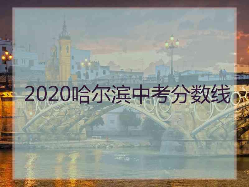 2020哈尔滨中考分数线