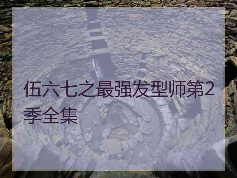 伍六七之最强发型师第2季全集