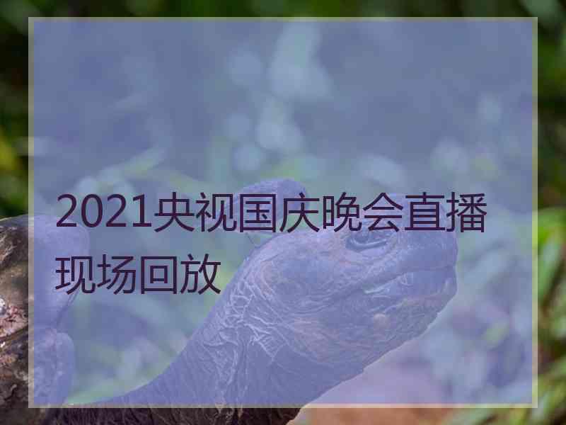 2021央视国庆晚会直播现场回放