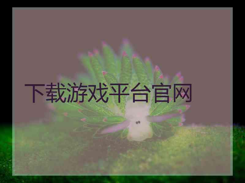 下载游戏平台官网