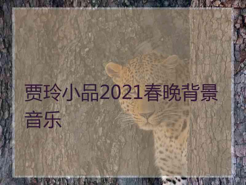 贾玲小品2021春晚背景音乐