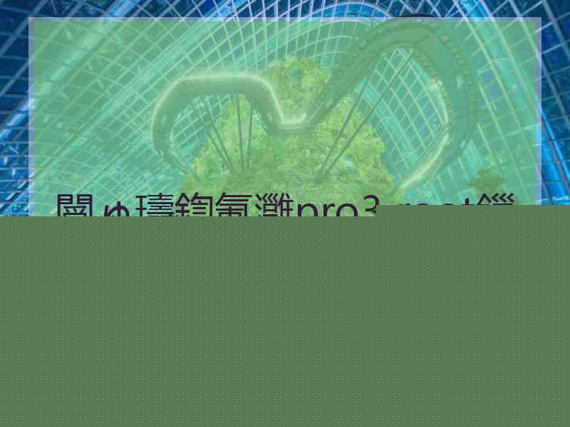 閿ゅ瓙鍧氭灉pro3 root鏁欑▼