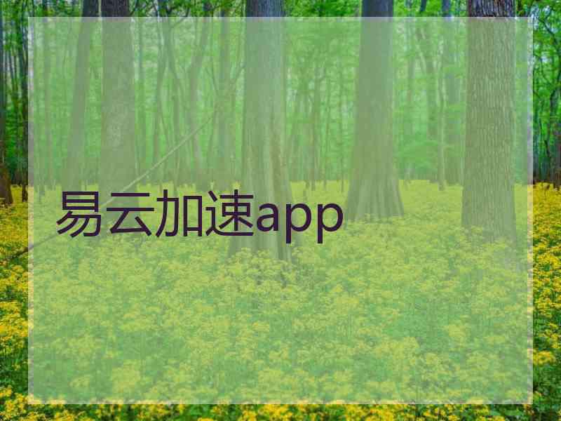 易云加速app