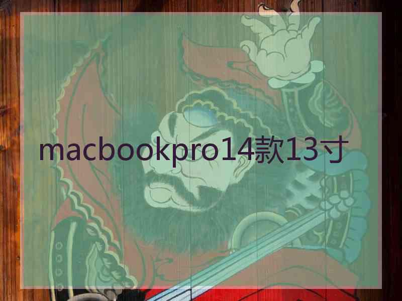 macbookpro14款13寸