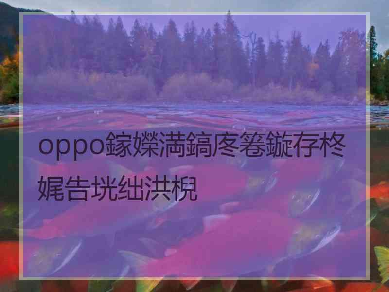 oppo鎵嬫満鎬庝箞鏇存柊娓告垙绌洪棿