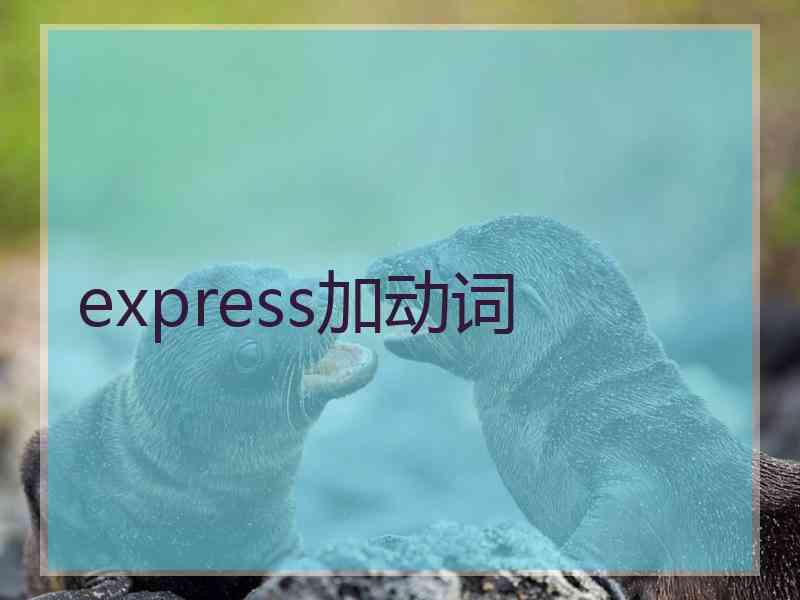 express加动词