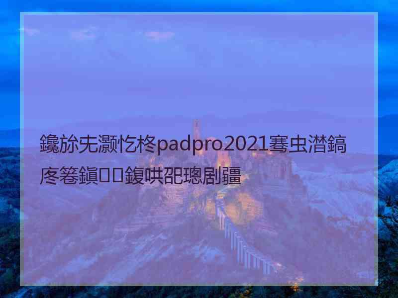鑱旀兂灏忔柊padpro2021骞虫澘鎬庝箞鎭㈠鍑哄巶璁剧疆