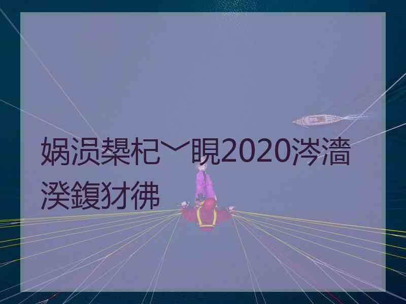 娲涢槼杞﹀睍2020涔濇湀鍑犲彿