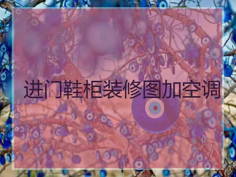 进门鞋柜装修图加空调