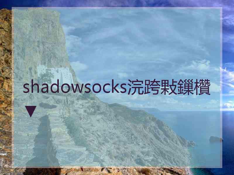 shadowsocks浣跨敤鏁欑▼