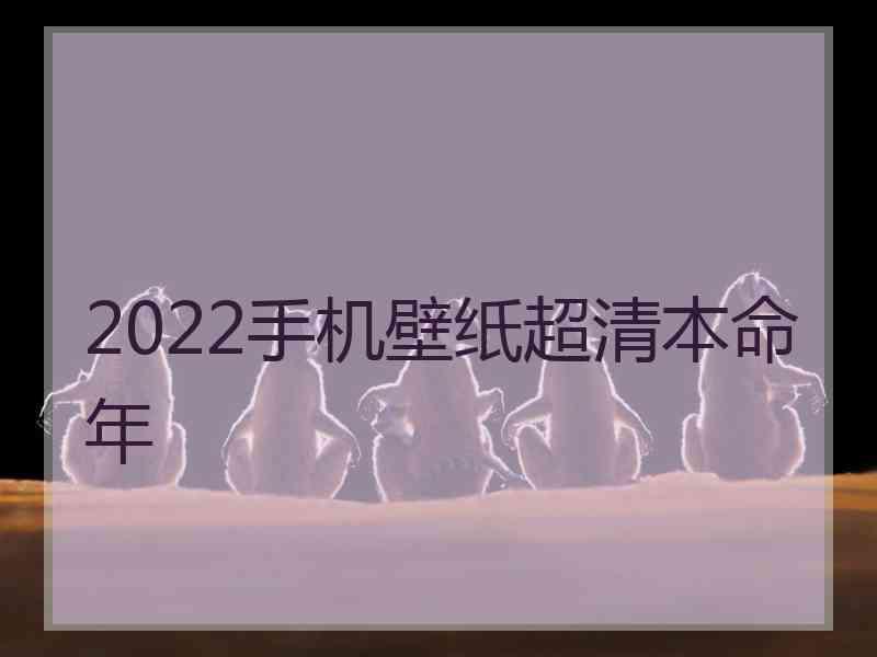2022手机壁纸超清本命年