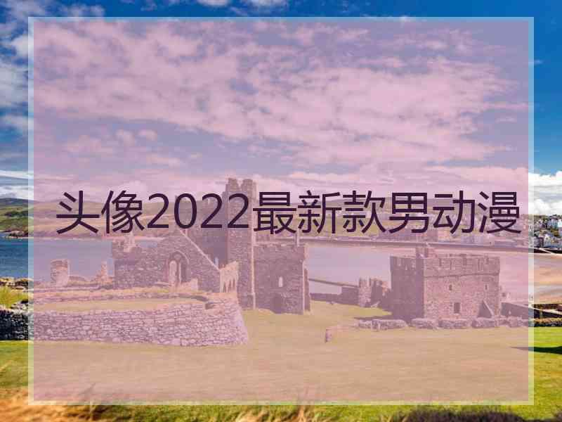 头像2022最新款男动漫
