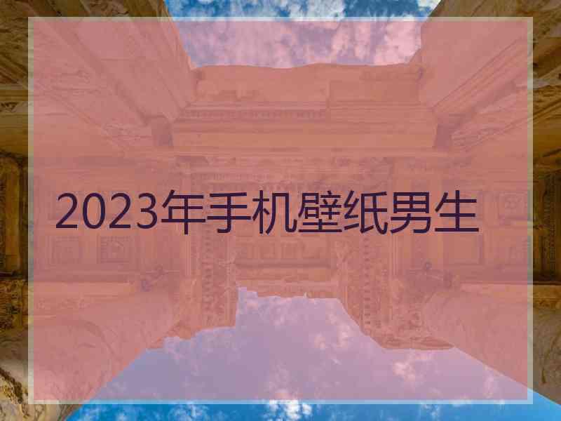 2023年手机壁纸男生