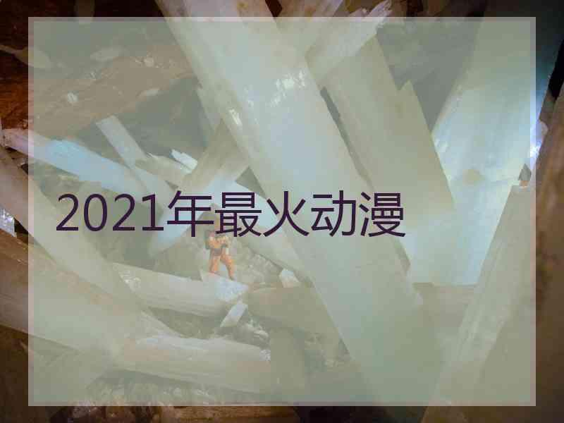 2021年最火动漫
