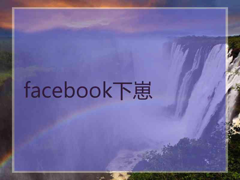 facebook下崽