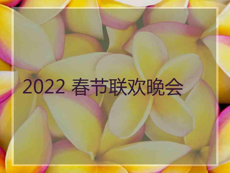 2022 春节联欢晚会
