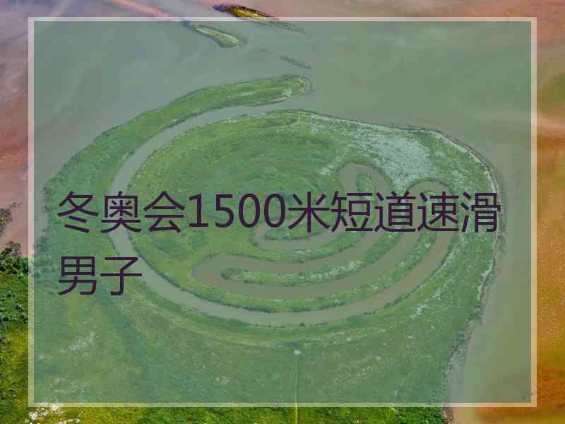 冬奥会1500米短道速滑男子