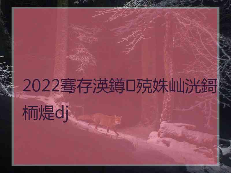 2022骞存渶鐏殑姝屾洸鎶栭煶dj