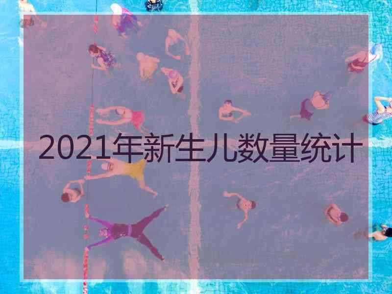 2021年新生儿数量统计