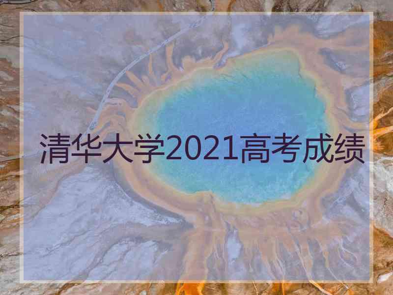 清华大学2021高考成绩