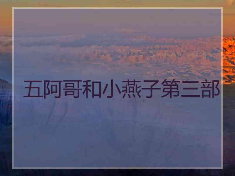 五阿哥和小燕子第三部