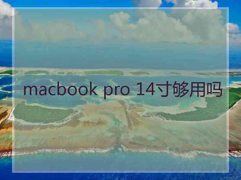 macbook pro 14寸够用吗