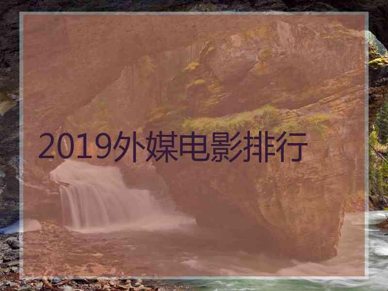 2019外媒电影排行