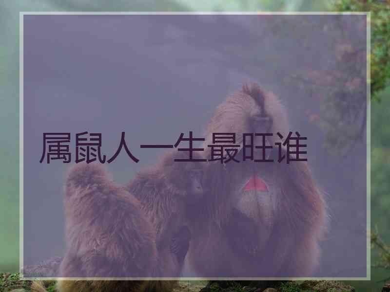 属鼠人一生最旺谁