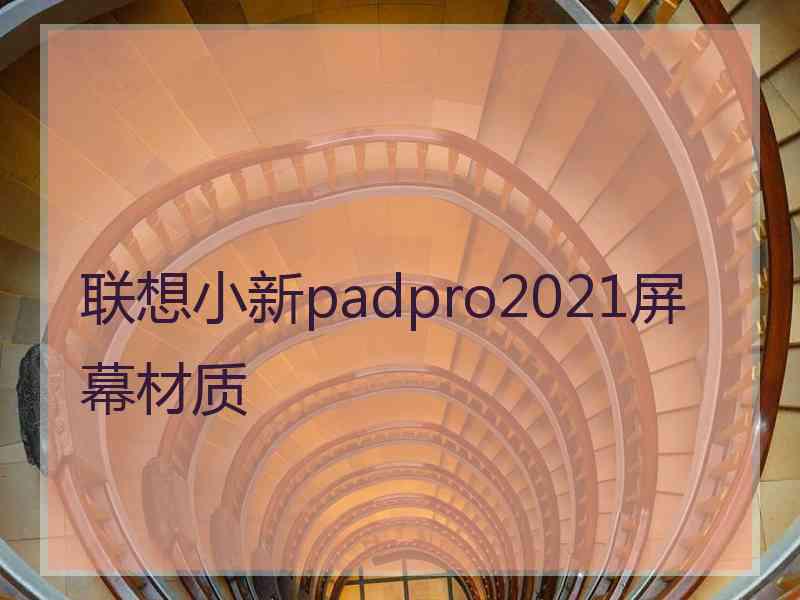 联想小新padpro2021屏幕材质
