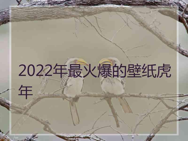 2022年最火爆的壁纸虎年