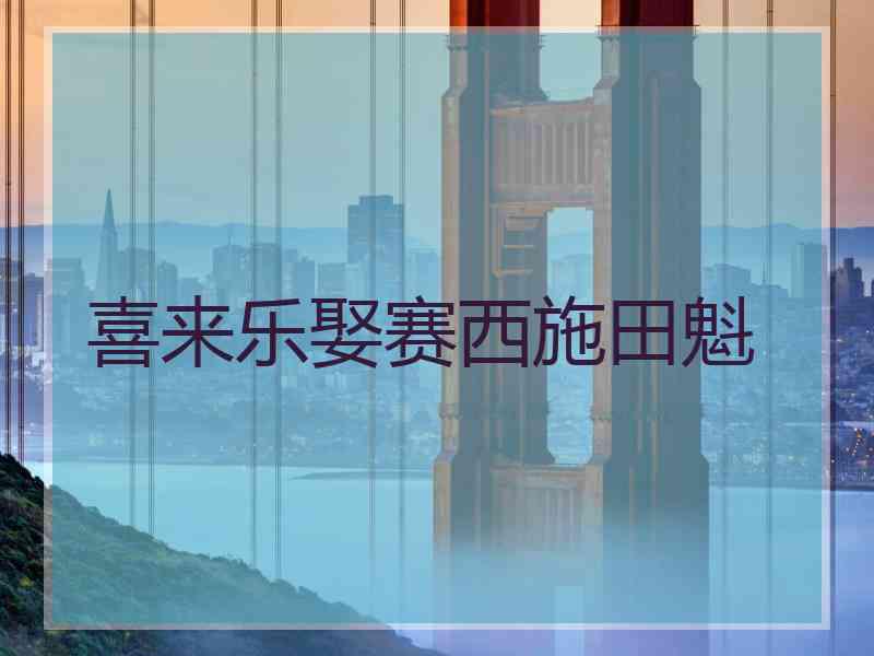 喜来乐娶赛西施田魁