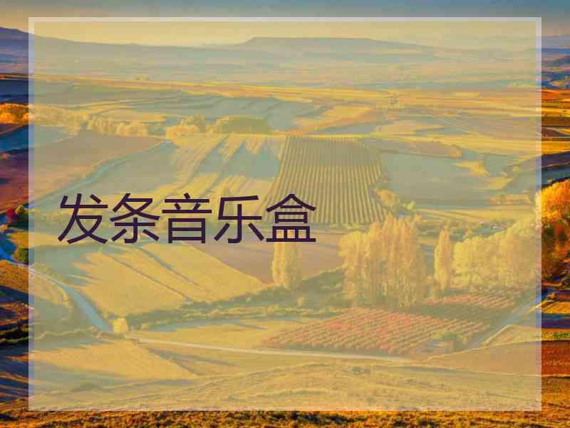 发条音乐盒