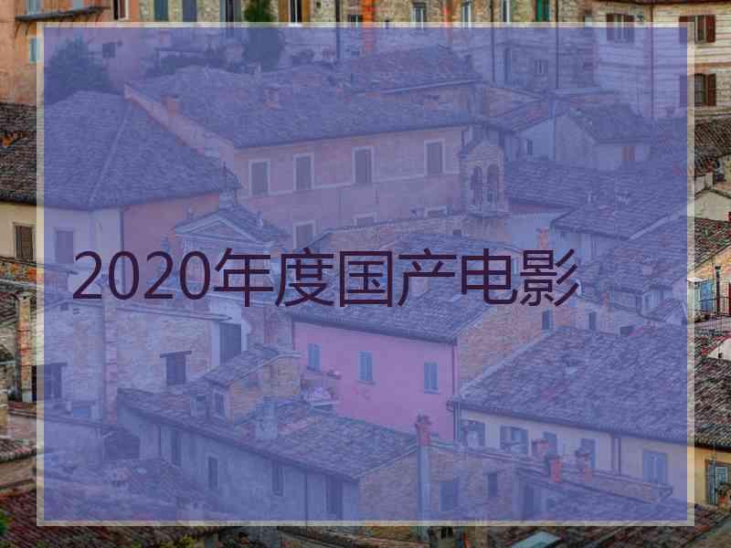 2020年度国产电影