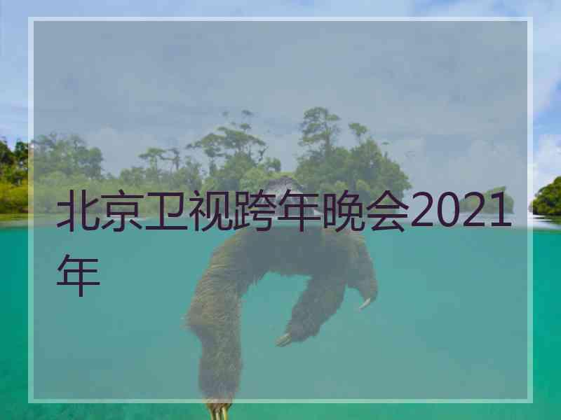 北京卫视跨年晚会2021年