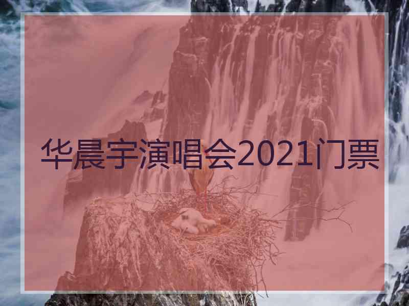 华晨宇演唱会2021门票