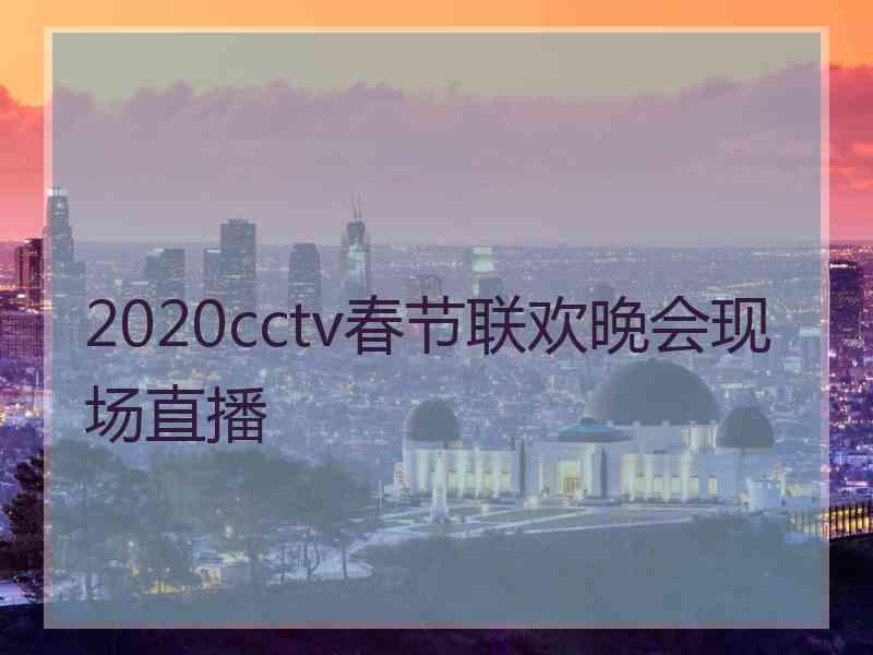 2020cctv春节联欢晚会现场直播